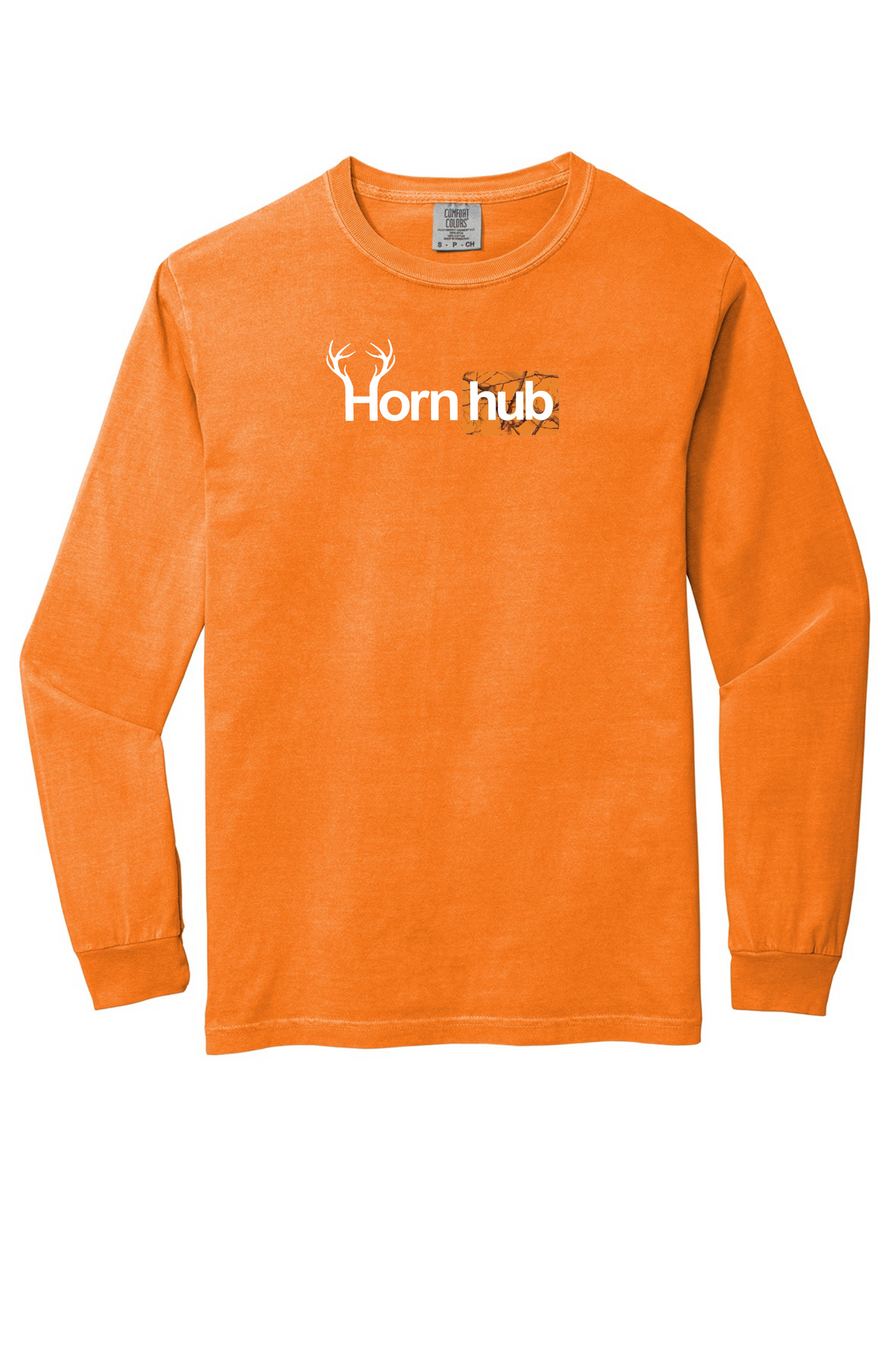 Hornhub Long Sleeve ( Orange Logo )