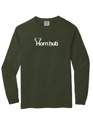 Hornhub Long Sleeve ( Green Logo )