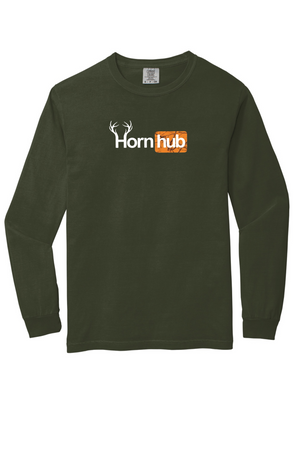 Hornhub Long Sleeve ( Orange Logo )