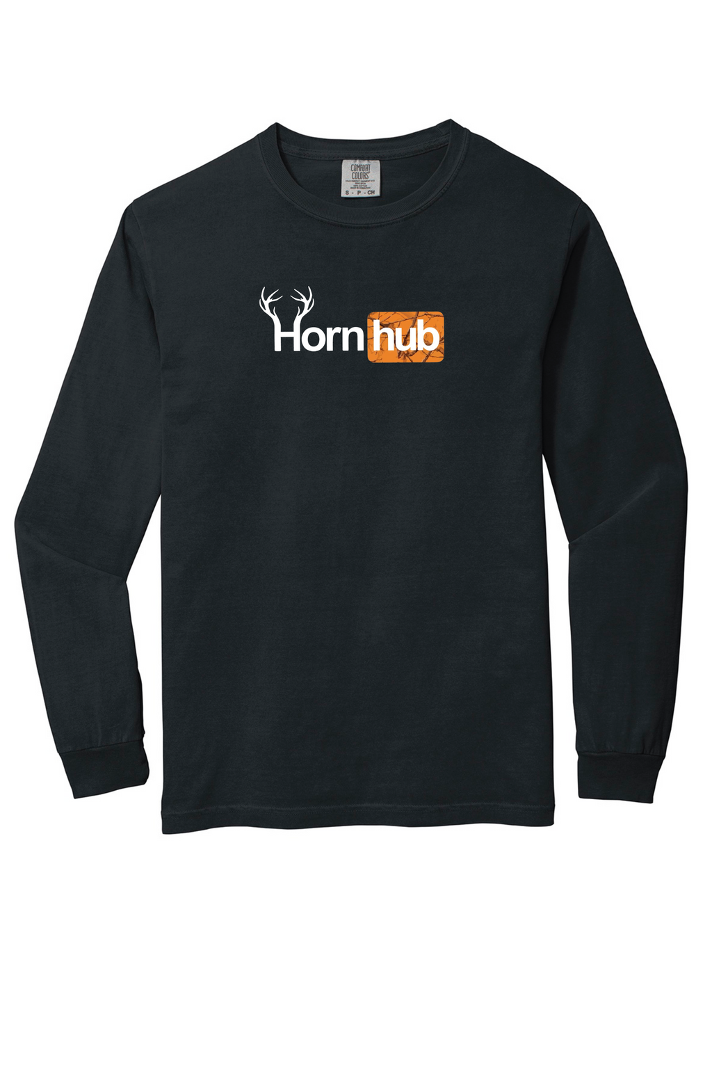 Hornhub Long Sleeve ( Orange Logo )