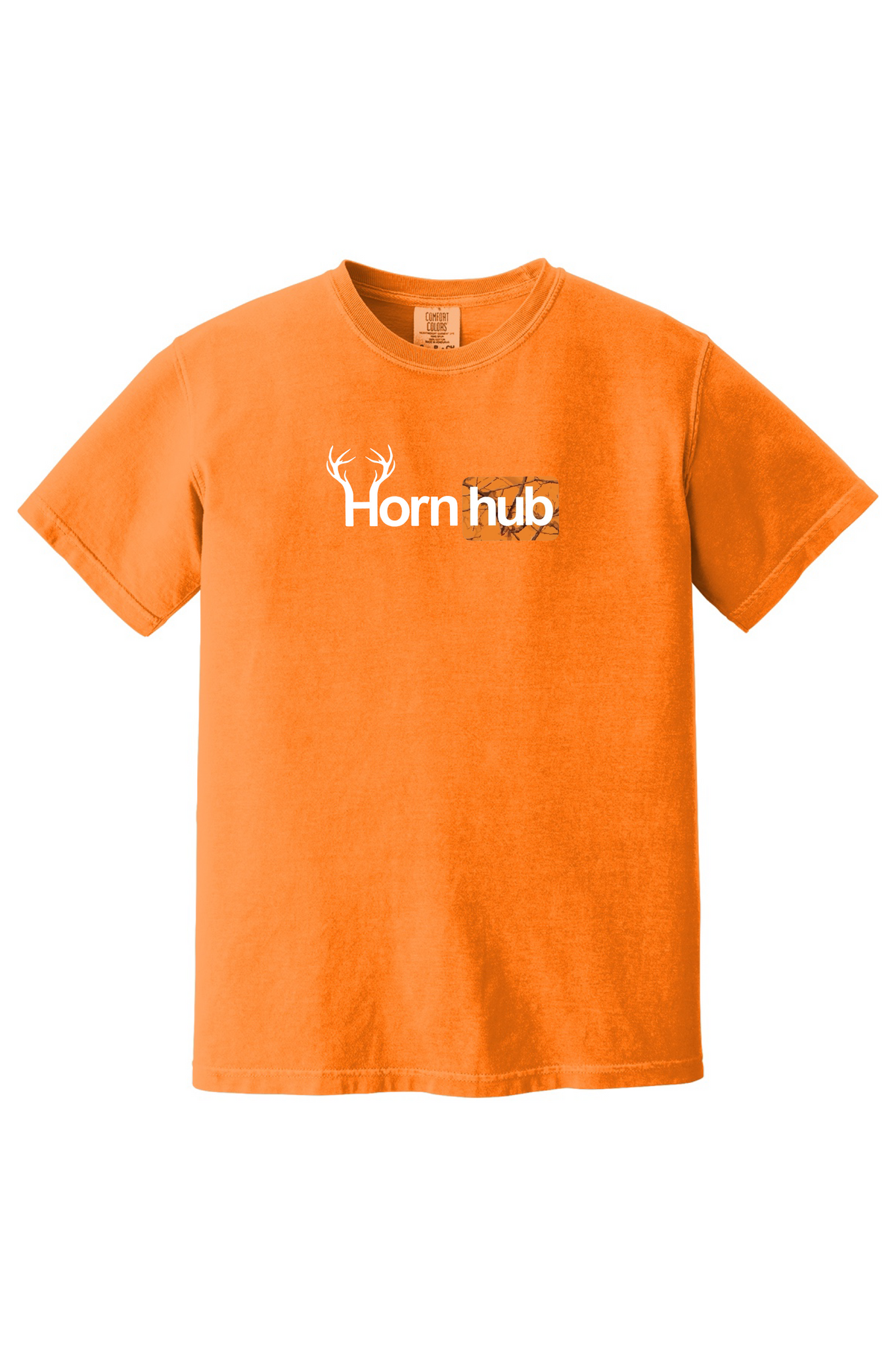 Hornhub Short Sleeve ( Orange Logo )