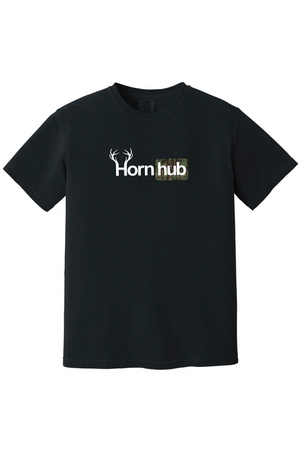 Hornhub Short Sleeve ( Green Logo )