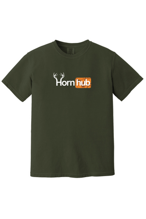 Hornhub Short Sleeve ( Orange Logo )